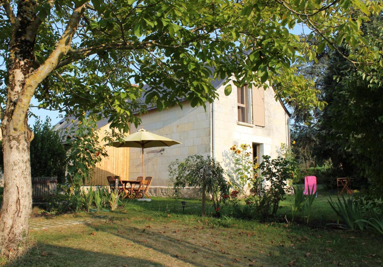 La Planche Princee, Chambres D'Hotes Ecolo Et Potager Bio, Sauna Les Rosiers-sur-Loire Exterior photo