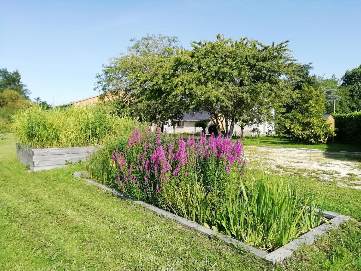 La Planche Princee, Chambres D'Hotes Ecolo Et Potager Bio, Sauna Les Rosiers-sur-Loire Exterior photo