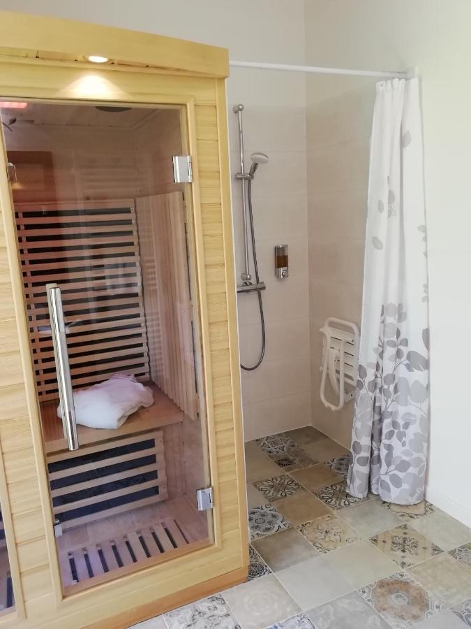 La Planche Princee, Chambres D'Hotes Ecolo Et Potager Bio, Sauna Les Rosiers-sur-Loire Exterior photo